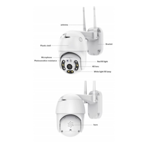 Камера видеонаблюдения UKC CAD N3 (WIFI, IP, 360/90, 2.0 mp, поворотная, уличная)